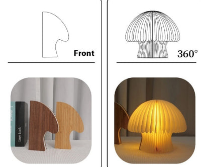 Household Minimalist Jellyfish Atmosphere Small Night Lamp