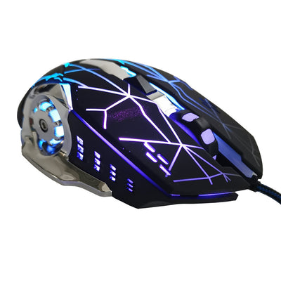 Wired Gaming Mouse  5500DPI RGB 7-Button Optical Mouse