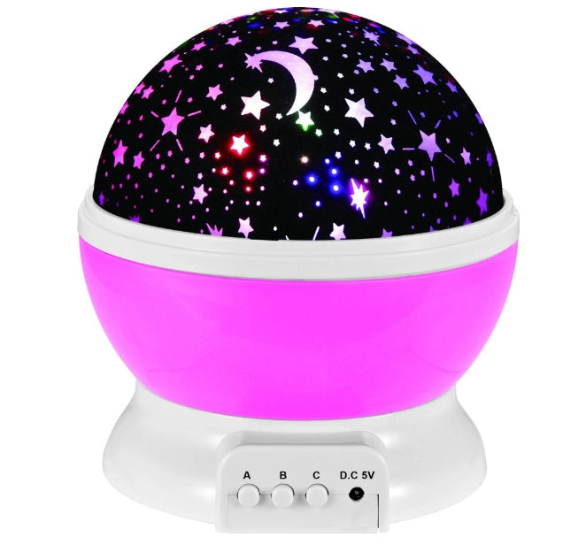 Rotate The Romantic Sky Projector  Starry Night Light Lamp