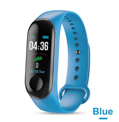 Compatible With  Smart Bracelet Heart Rate And Blood Pressure Exercise Meter Step Information Push Smart Reminder Color Bracelet