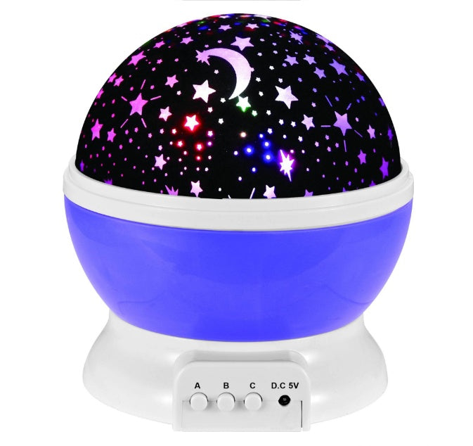 Rotate The Romantic Sky Projector  Starry Night Light Lamp