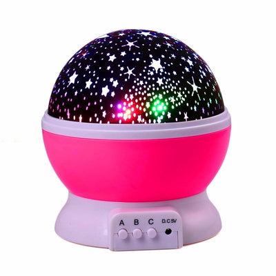Rotate The Romantic Sky Projector  Starry Night Light Lamp