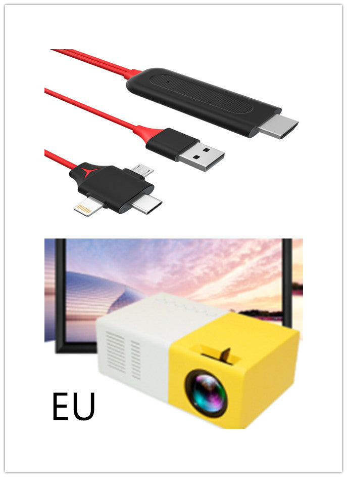 Portable Projector YG300  3D HD LED Home Theater Mini