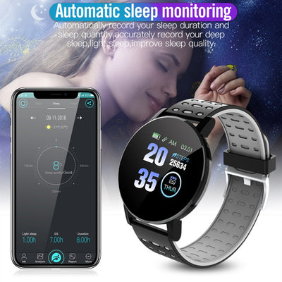 Bluetooth Smart Watch – Fitness Tracker with Heart Monitor