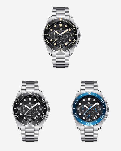 Quartz watch steel band are available here in all colours 