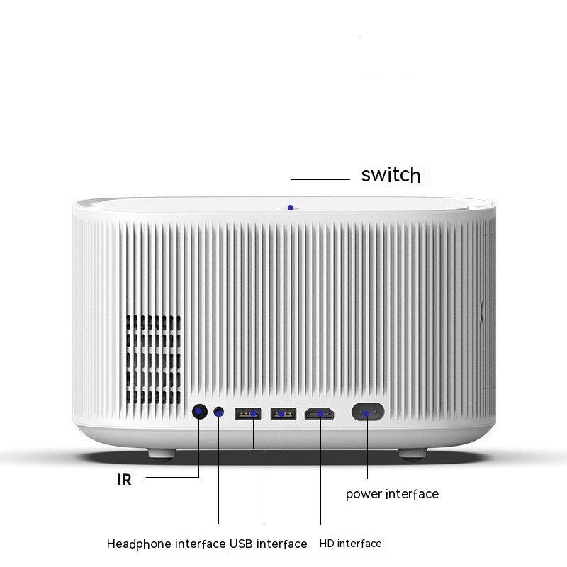 Smart Projector Home HD 4K Portable Wireless Theater Display