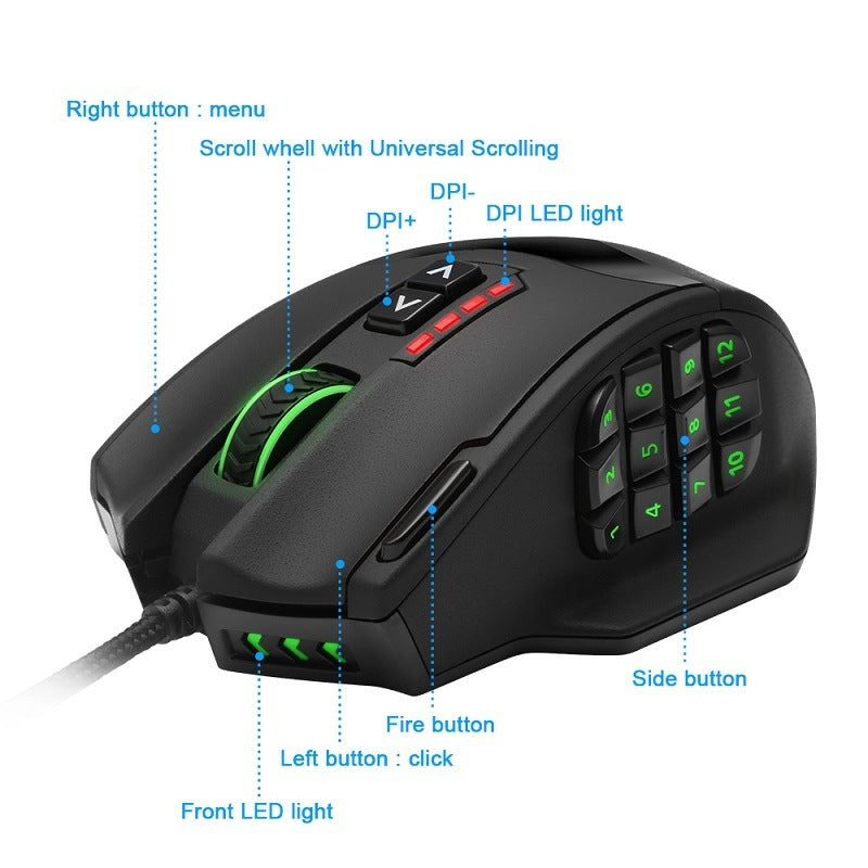 RGB backlit gaming mouse are available at affordable prices