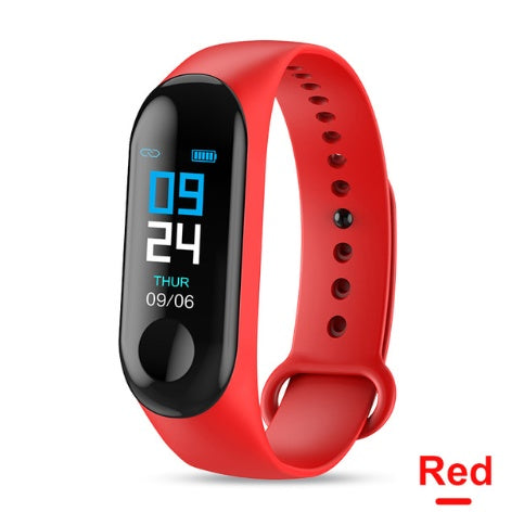 Compatible With  Smart Bracelet Heart Rate And Blood Pressure Exercise Meter Step Information Push Smart Reminder Color Bracelet