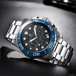 Quartz watch steel band are available here in all colours 