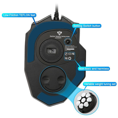 RGB backlit gaming mouse are available at affordable prices