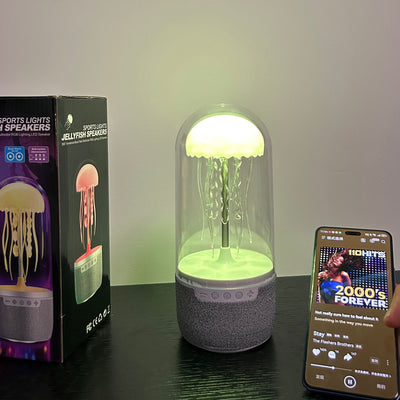 Jellyfish Bluetooth Audio Small Night Lamp are available