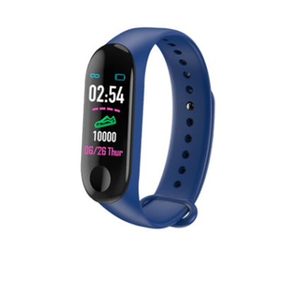 Compatible With  Smart Bracelet Heart Rate And Blood Pressure Exercise Meter Step Information Push Smart Reminder Color Bracelet