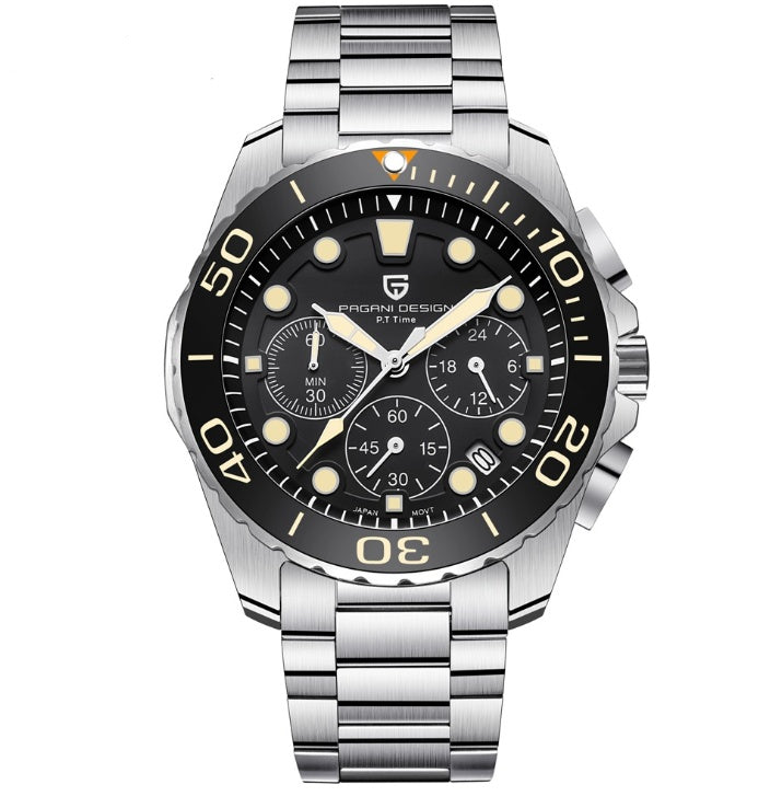 Quartz watch steel band are available here in all colours 