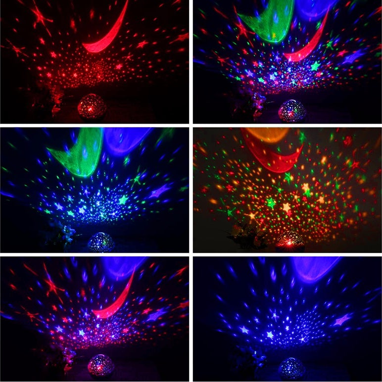 Rotate The Romantic Sky Projector  Starry Night Light Lamp