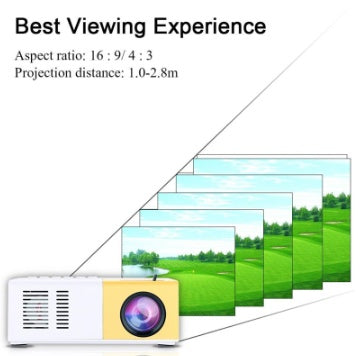 Portable Projector YG300  3D HD LED Home Theater Mini