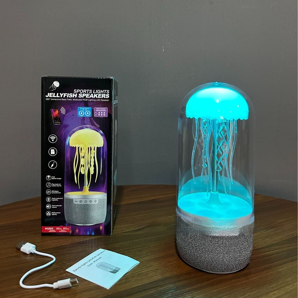 Jellyfish Bluetooth Audio Small Night Lamp are available
