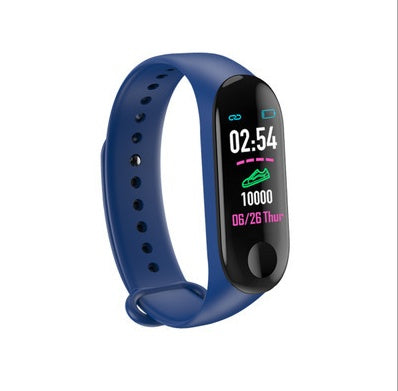 Compatible With  Smart Bracelet Heart Rate And Blood Pressure Exercise Meter Step Information Push Smart Reminder Color Bracelet