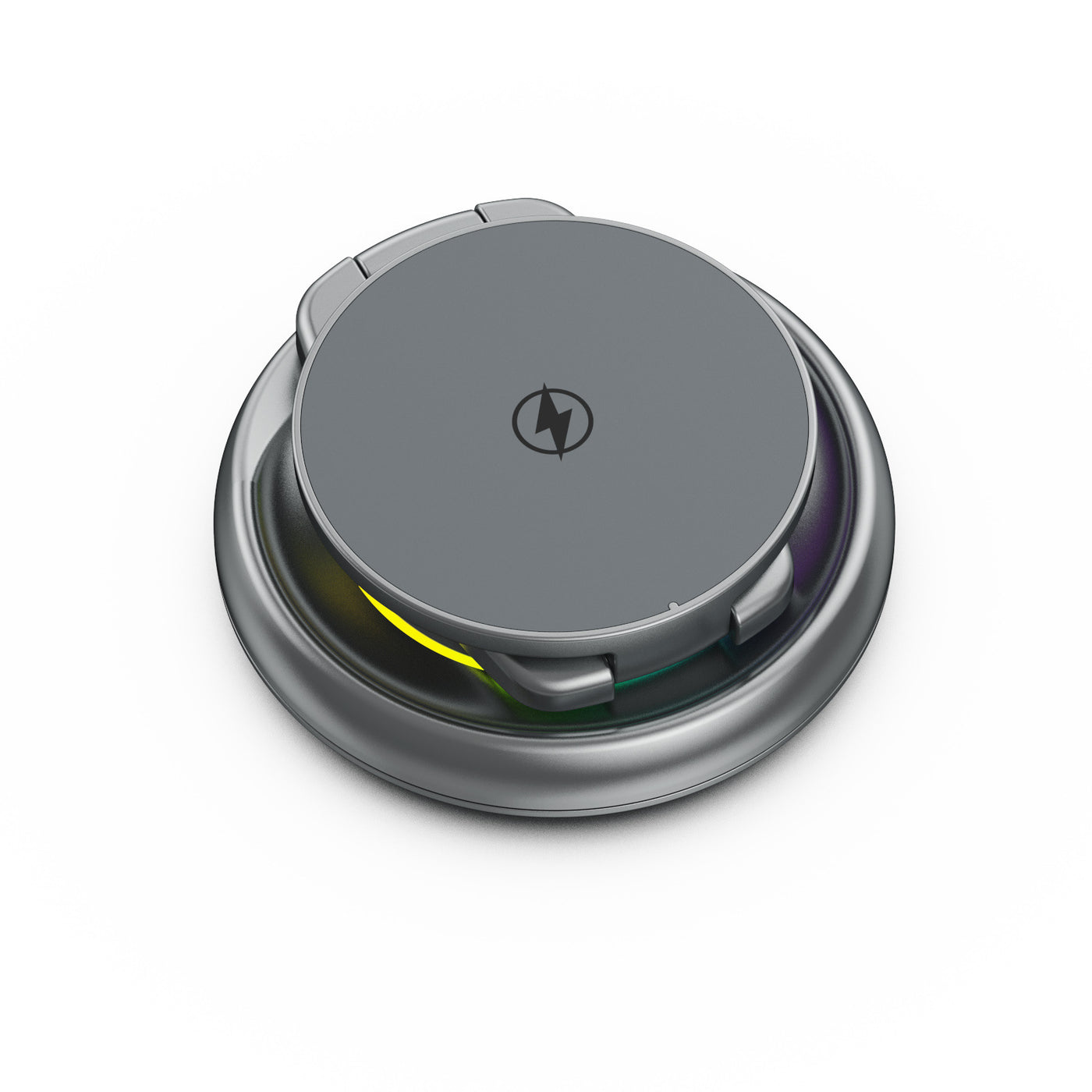 Metal 3 In 1 Wireless Rotatable Charger Bracket are available here