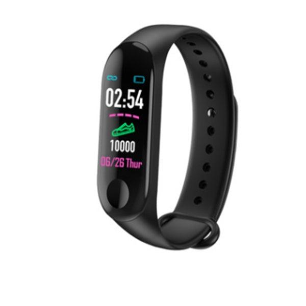 Compatible With  Smart Bracelet Heart Rate And Blood Pressure Exercise Meter Step Information Push Smart Reminder Color Bracelet