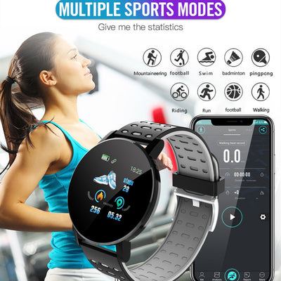 Bluetooth Smart Watch – Fitness Tracker with Heart Monitor