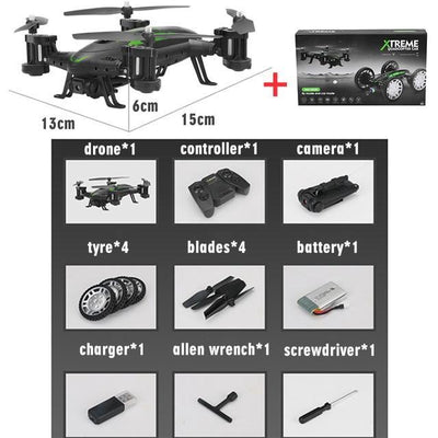 OTRC FY602 2-in-1 RC Drone Car  HD Camera Quadcopter