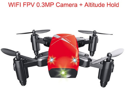 Micro Foldable RC Drone  Camera Quadcopter with WiFi Control