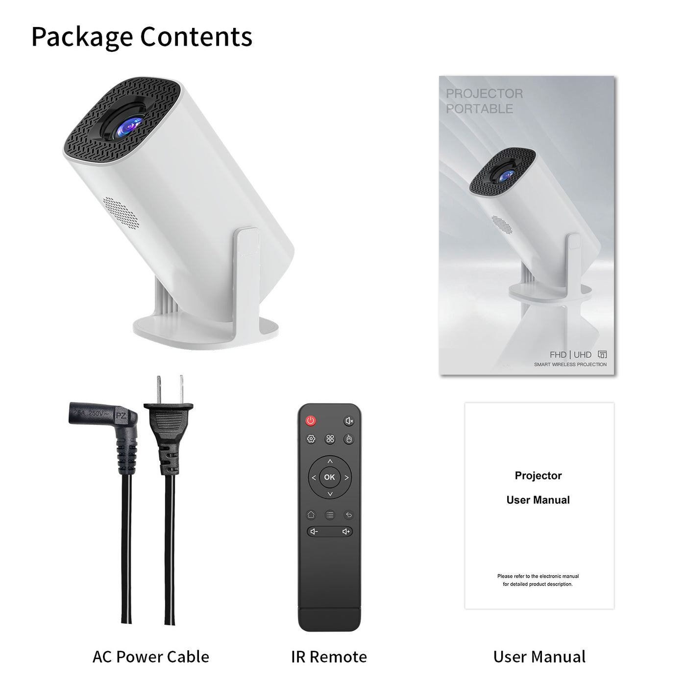 Projector Mini Household 4K are available at affordable prices