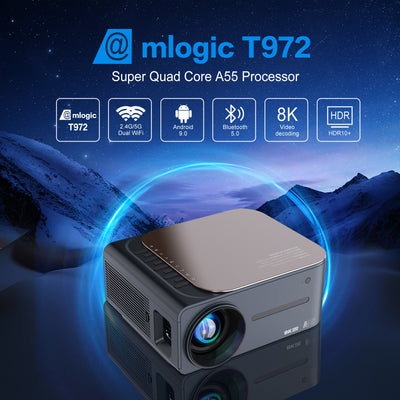 M8 Projector 4K Ultra HD Portable Projector are available